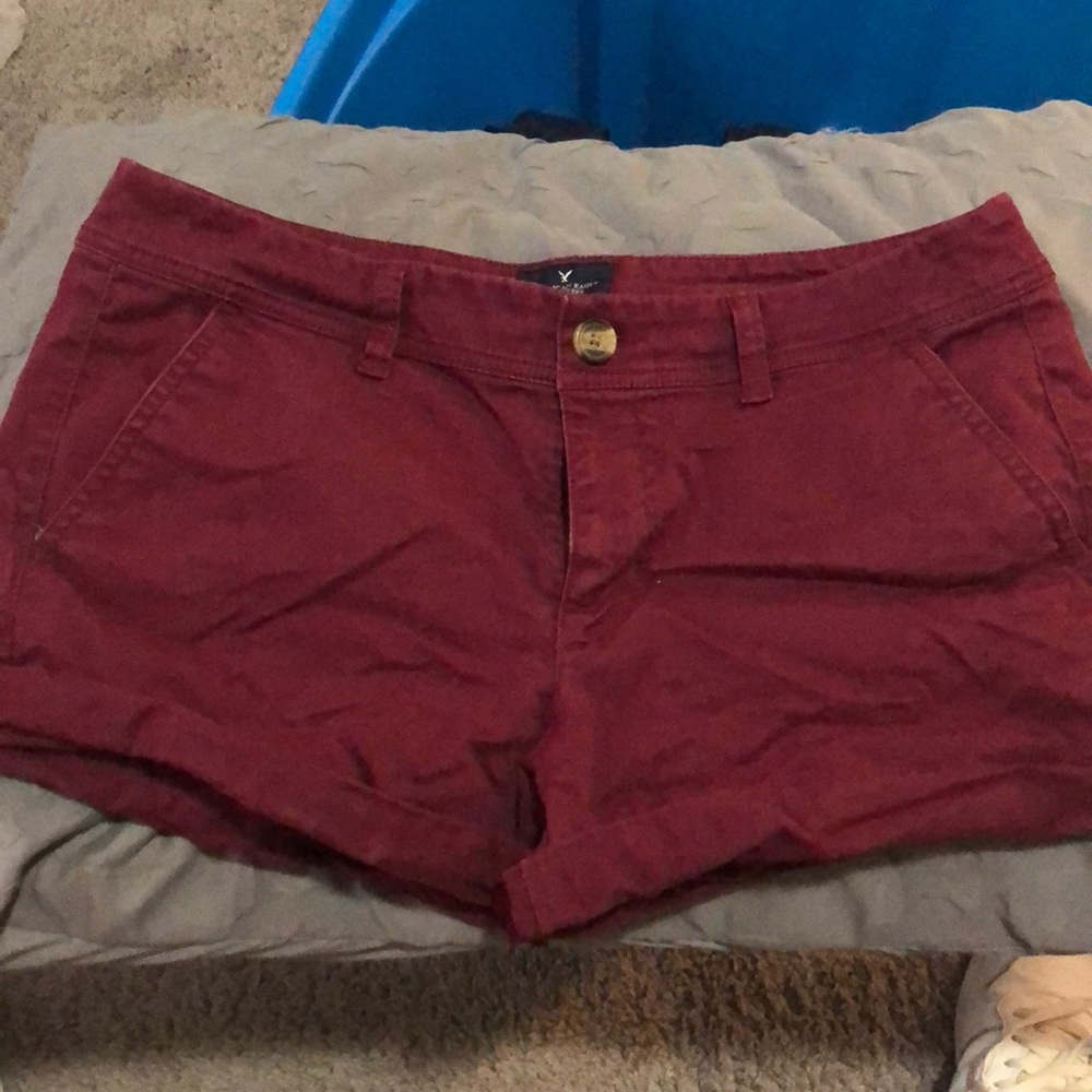 Cute burgundy shorts